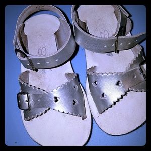 Sun Sans Sweetheart style Silver Size 7